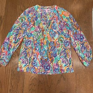 SOLD!  Lilly Pulitzer Elsa Blouse